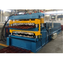 Roof Use Double Layer Corrugated Profile Roofing Machine